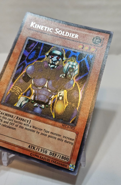 Kinetic Soldier WC4-002 Secret Rare Yugioh 182 - Image 3