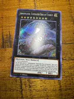 Jormungandr, Generaider Boss of Eternity MYFI-EN033 1st Ed Secret Rare LP+ BONUS - Image 1