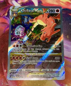 Charizard VSTAR SWSH262 SWSH: Sword & Shield Promo Cards Holo Near Mint NM - Image 4