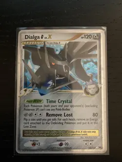 NM Dialga G LV.X 122/127 - Pokemon Card Platinum Holo - Image 1