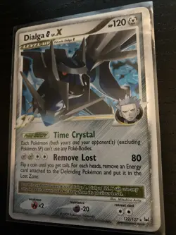NM Dialga G LV.X 122/127 - Pokemon Card Platinum Holo - Image 3