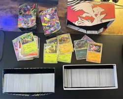 1000 Pokemon bulk Card lot OFFICIAL TCG CARDS w/ 100+ Foils! No Energy - Image 2