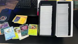 1000 Pokemon bulk Card lot OFFICIAL TCG CARDS w/ 100+ Foils! No Energy - Image 4