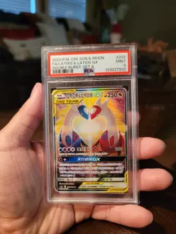 Pokemon S-Chinese Card Sun&Moon CSM2aC-175 Latias & Latios GX NM - Image 3