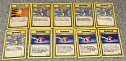 Lot of 50 Pokemon TRAINER cards. 1999. Excellent condition. - Image 3