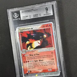 Pokemon EX Sandstorm Typhlosion Holo Card 99/100 2003 E-Reader Series, BGS 9 - Image 4
