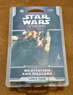 Star Wars LCG Meditation and Mastery - Opposition Cycle Force Pack #3 -BRAND NEW - Image 1