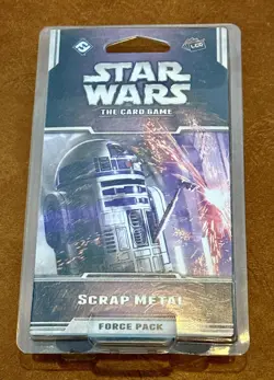 Star Wars LCG Scrap Metal - Opposition Cycle Force Pack #4 Card Game - MINT - Image 1