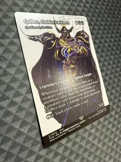 MTG Golbez, Clad in Darkness #0010 Showcase Uncommon FINAL FANTASY: TTA (FCA) - Image 2