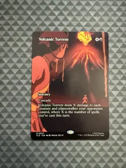 MTG Volcanic Torrent #0037 Borderless Rare Avatar: The Last Airbender: E-L (TLE) - Image 1
