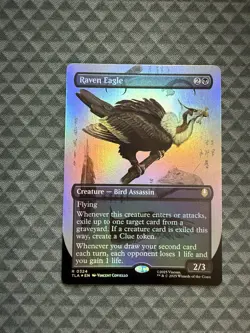 MTG Raven Eagle #0324 Foil Borderless Rare Avatar: The Last Airbender (TLA) - Image 1