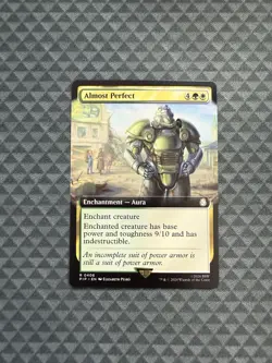 MTG Almost Perfect #0406 Extended Art Rare Universes Beyond: Fallout (PIP) - Image 1