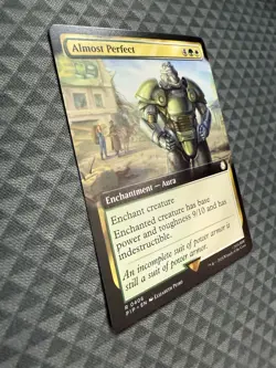 MTG Almost Perfect #0406 Extended Art Rare Universes Beyond: Fallout (PIP) - Image 3