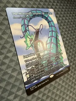 MTG The Monstrous Serpent #0051 Bord. M Avatar: The Last Airbender: E-L (TLE) - Image 2