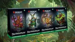 MTG Magic The Gathering Bloomburrow Set of 4 Commander Decks NEW And SEALED! - Image 1