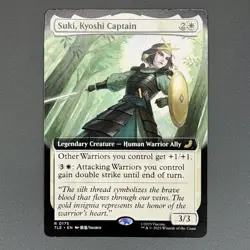 Suki, Kyoshi Captain 175 Extended Art - MTG Avatar: The Last Airbender TLA NM - Image 2