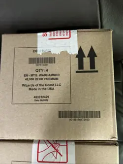 Warhammer 40k COLLECTORS Edition & REGULAR Commander Decks MTG 2 Set of 4 SEALED - Image 5