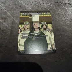 Mayor Tong of Chin Village 0002 - Drannith Magistrate Borderless MTG Avatar NM - Image 1