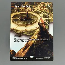 2025 MTG Avatar The Last Airbender Empty City Ruse Non Foil 0003 NM Pack Fresh - Image 2