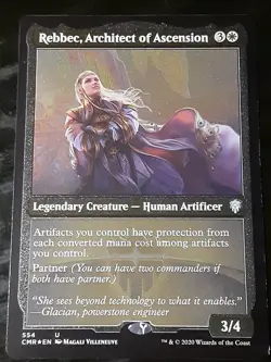 Rebbec Architect of Ascension FOIL Etched,Commander Legend ,NM,MTG,FREE SHIPPING - Image 1
