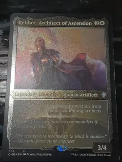 Rebbec Architect of Ascension FOIL Etched,Commander Legend ,NM,MTG,FREE SHIPPING - Image 2