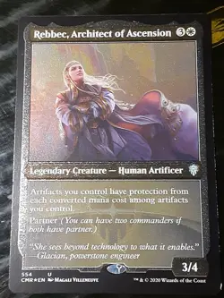 Rebbec Architect of Ascension FOIL Etched,Commander Legend ,NM,MTG,FREE SHIPPING - Image 3