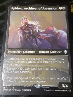 Rebbec Architect of Ascension FOIL Etched,Commander Legend ,NM,MTG,FREE SHIPPING - Image 4