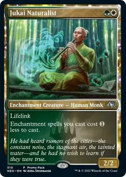 Jukai Naturalist - Promo Pack: Kamigawa: Neon Dynasty (PPNEO) (FOIL) NM - Image 1