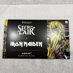 Secret Lair x IRON MAIDEN Rainbow Foil New Sealed - Image 1