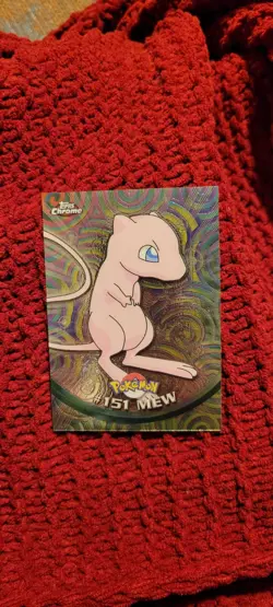 2000s Topps Pokemon Animation Edition Series 3 Holo Foil #151 Mew NM - Image 1