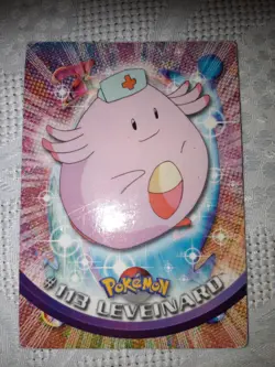 Pokemon - TV Animation - TOPPS - #113 Leveinard - Blue Logo - played FR - Image 1