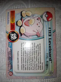 Pokemon - TV Animation - TOPPS - #113 Leveinard - Blue Logo - played FR - Image 2