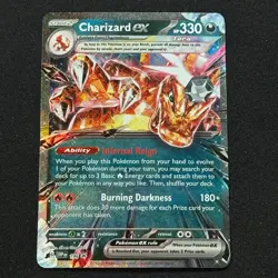 Charizard Ex #196 Black Star Promo SV: Scarlet & Violet Promo Pokemon TCG NM/M - Image 1