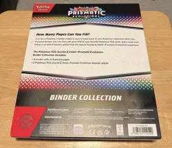 Pokemon TCG: Scarlet & Violet - Prismatic Evolutions Binder Collection Brand NEW - Image 2