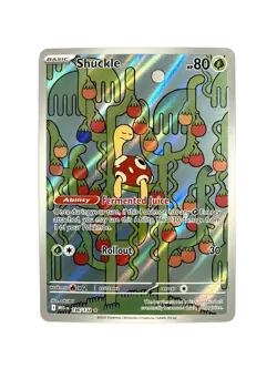 Shuckle 136/132 Mega Evolution Illustration Rare Pokemon TCG NM - Image 1