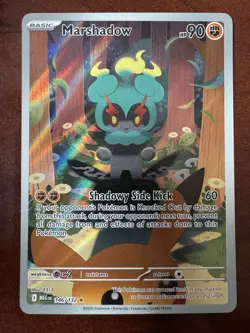 Pokemon TCG Mega Evolution- Marshadow Illustration Rare #146/132 - Near Mint - Image 1