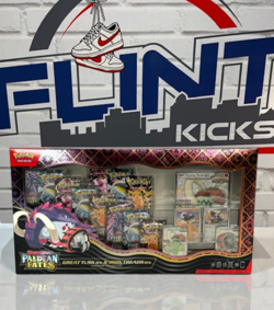 Pokemon Paldean Fates Great Tusk ex & Iron Treads ex Premium Collection PRESALE - Image 1