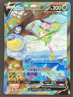 Pokemon Hisuian Lilligant V Alt Art 163/189 ASR Astral Radiance NM - Image 1
