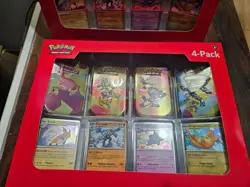 Pokemon TCG Scarlet & Violet 151 Mini Tin 4-Pack Lot 2 Sam’s Club Sealed - Image 2
