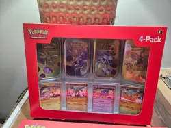 Pokemon TCG Scarlet & Violet 151 Mini Tin 4-Pack Lot 2 Sam’s Club Sealed - Image 3