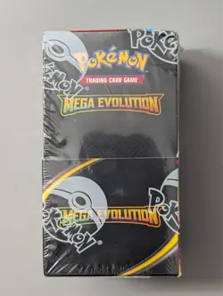 Pokemon TCG Mega Evolution Half Booster Box (18 Packs) Sealed - Image 1