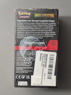 Pokemon TCG Mega Evolution Half Booster Box (18 Packs) Sealed - Image 3