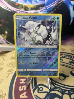 Alolan Vulpix 21/145 Sm-Guardians Rising Reverse Holo Pokemon TCG - Image 1