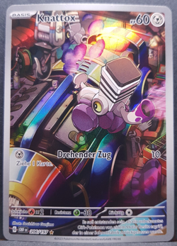 Knattox 206/197 Obsidianflammen Full Art Pokemon Pokemon Karte Deutsch Near Mint - Image 1