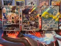 Pokemon TCG KR/JP AR/SR Lot Of 3: Pachirisu, Gliscor, Dudunsparce EX - Image 1
