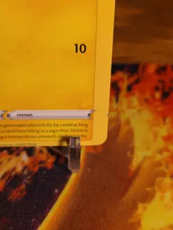 Pokemon TCG Brilliant Stars Shinx 049/172 Common Crimp ERROR Off Center - Image 3