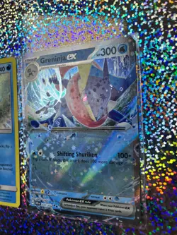 Pokemon TCG: Detective Pikachu Rare Holo 9/18 Greninja; 041/142 Greninja ex - Image 3