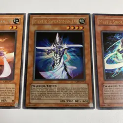 Yugioh - Mystic Swordsman LV6 RDS-EN008 - LV4 SOD-EN012 + LV2 SOD-EN011 LP SET - Image 3