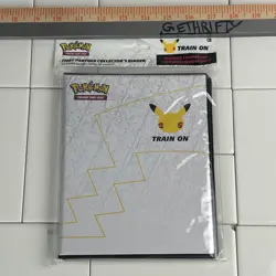 Pokemon First Partner Collector’s Binder Sealed Pokemon Large Pikachu Card 820650809606 - Image 1