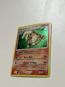 2009 Pokemon Rising Rivals Arcanine 1/111 Holo Card (NM) - Image 2